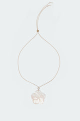 Beachy Flower String Necklace