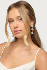 So Pearly Dangle Earrings
