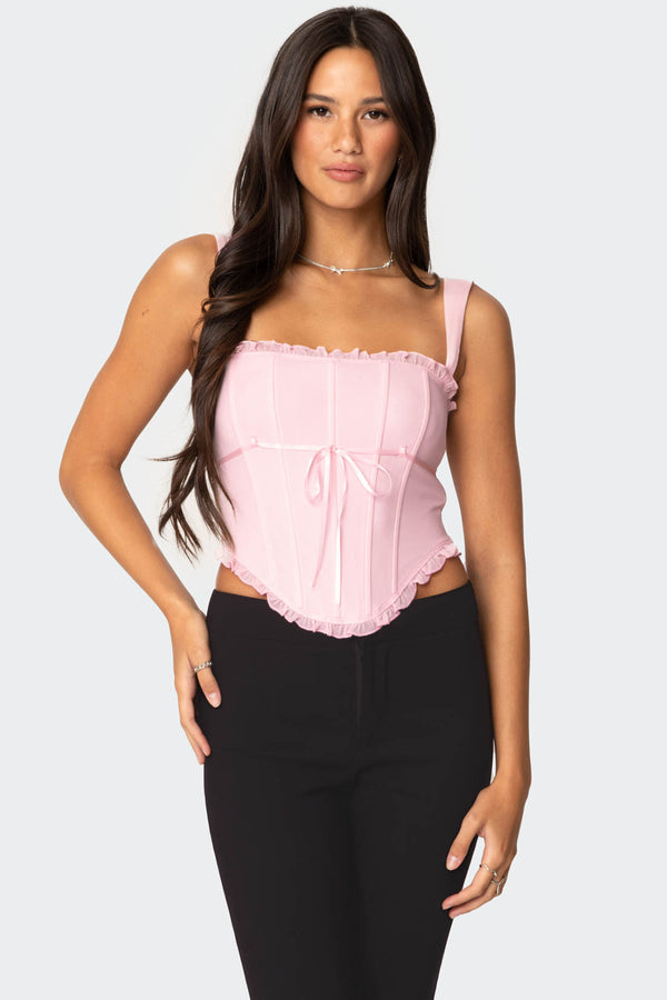 Coquette Mesh Corset view 1