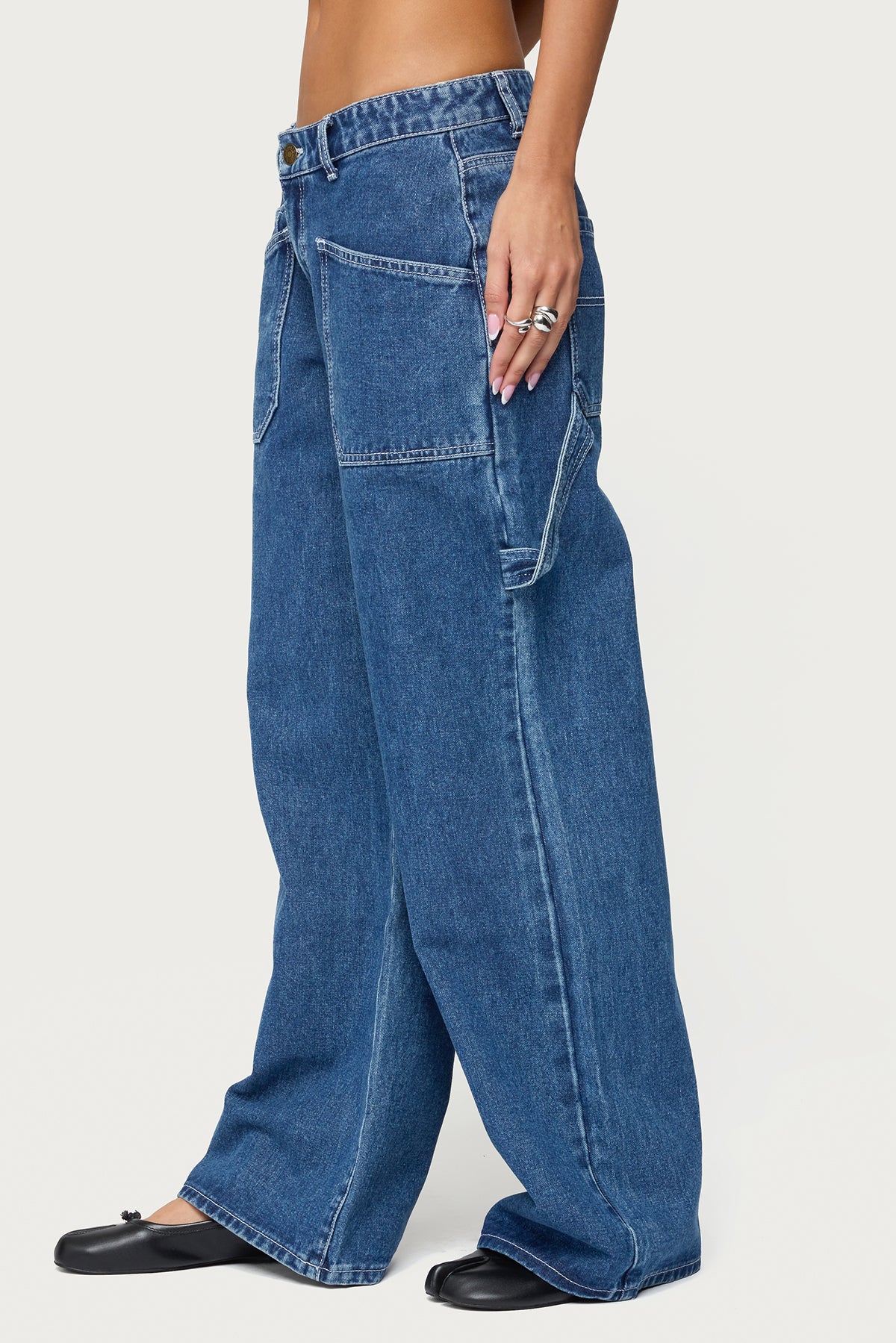 Connie Low Rise Baggy Carpenter Jeans
