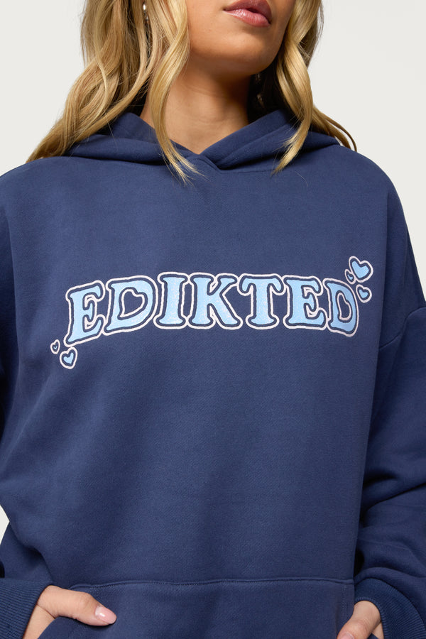 Glitter Girl Edikted Hoodie view 2