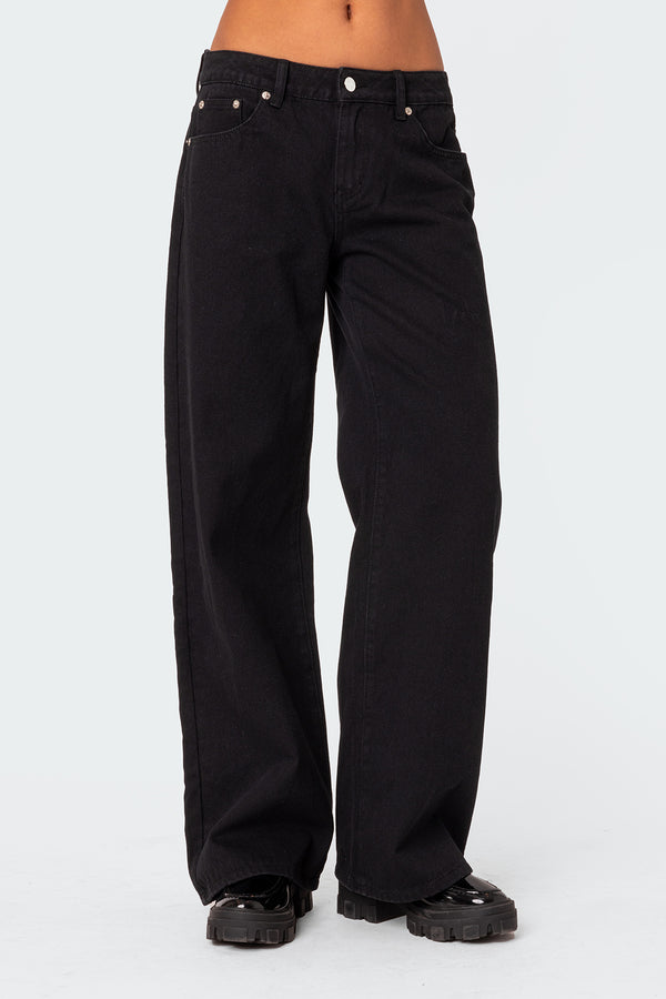 Daytime Low Rise Baggy Jeans view 2