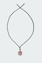 Genie Stone Pendant Cord Necklace