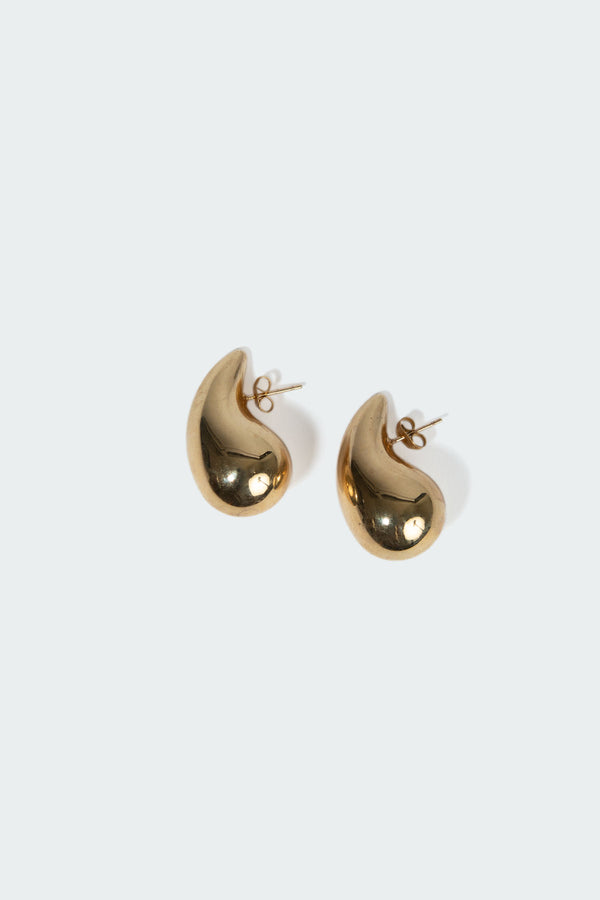 Chunky Droplet Stud Earrings view 1