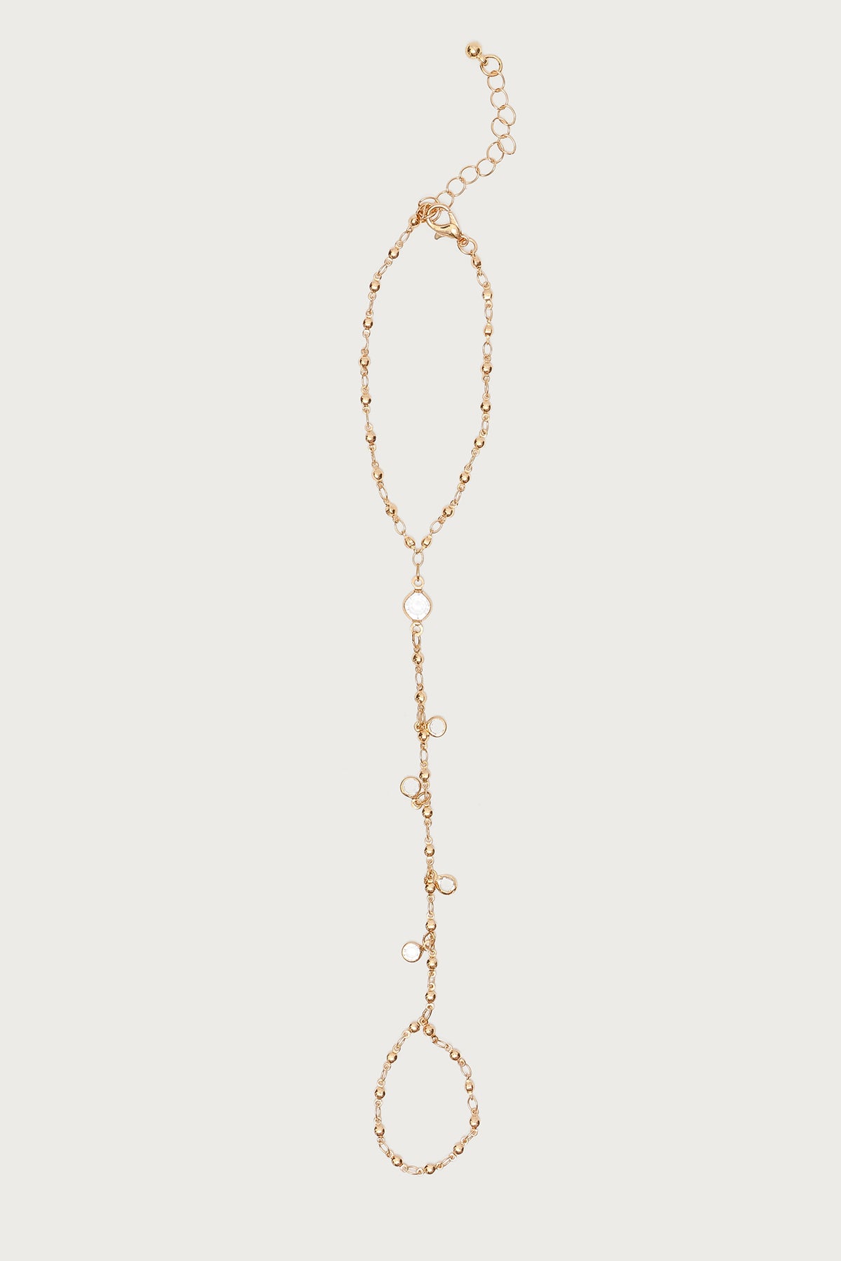 Dangling Rhinestone Handchain