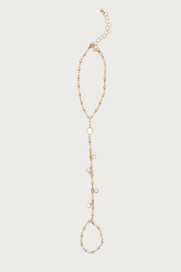 Dangling Rhinestone Handchain view 2