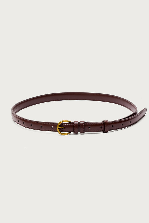Goldey Faux Leather Belt view 2