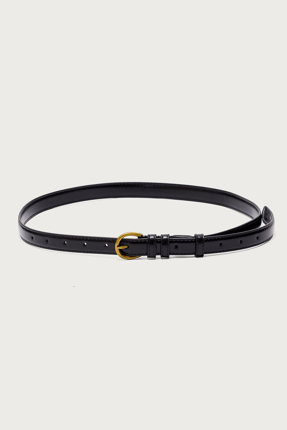 Goldey Faux Leather Belt