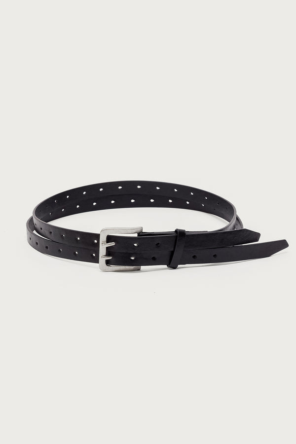 Double Look Faux Leather Belt view 2