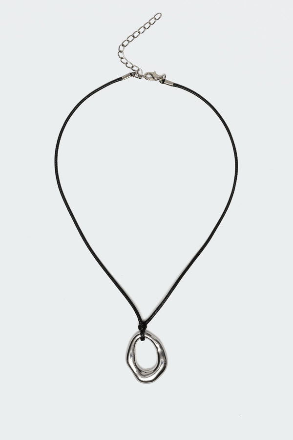 Hoop Cord Necklace view 2