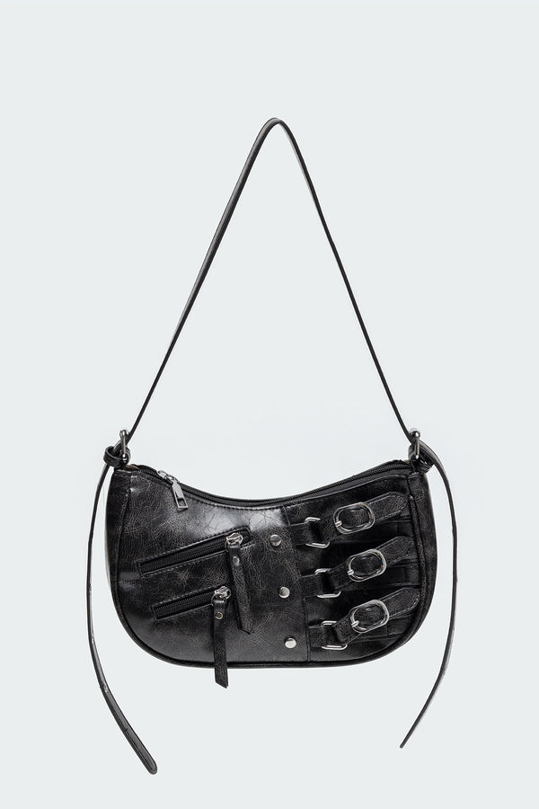 Utility Buckle Shoulder Bag view 2