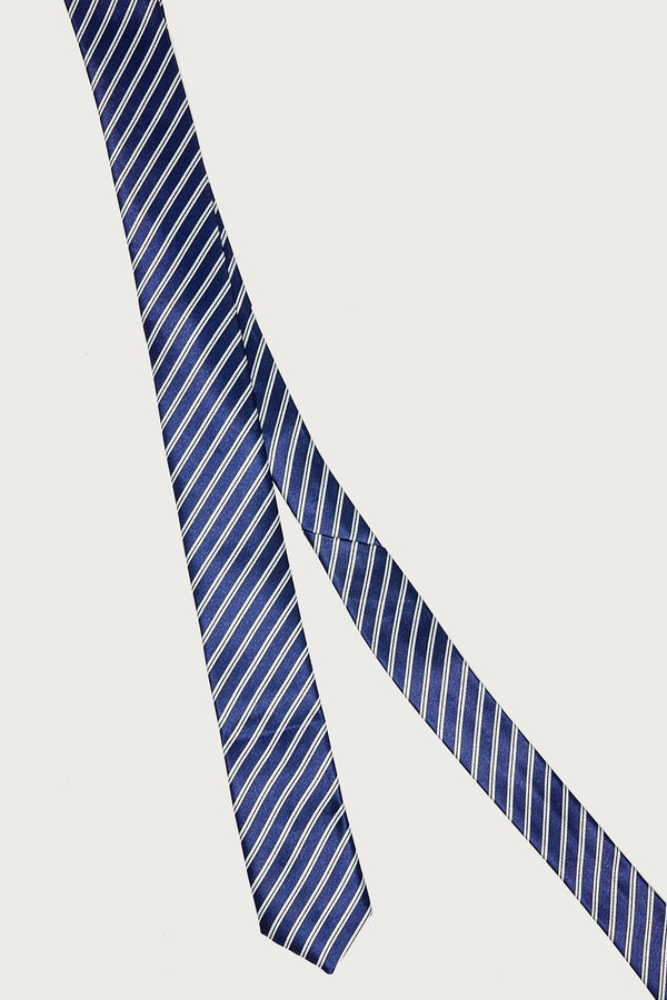 Striped Necktie view 2