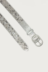 Zinia Studded Faux Leather Belt