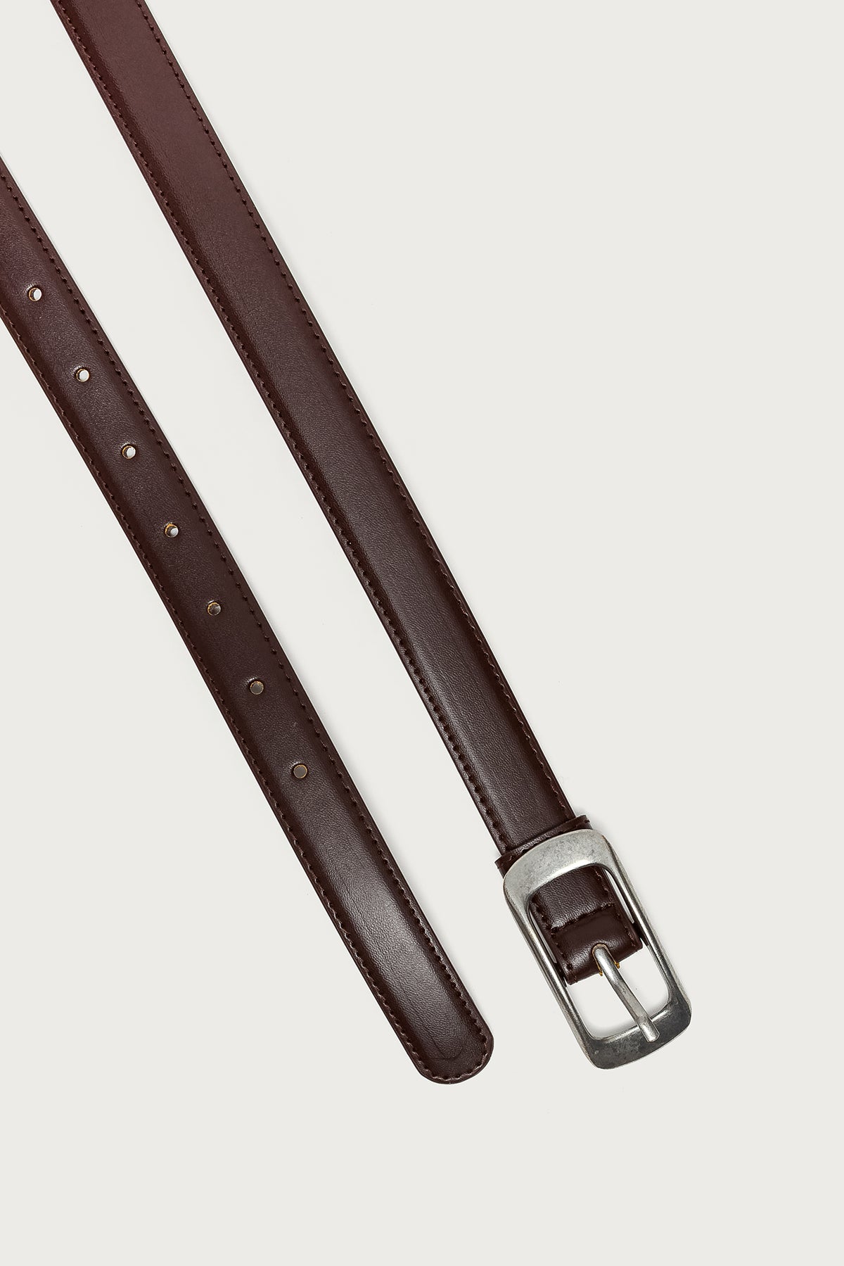 Buckle Babe Faux Leather Belt