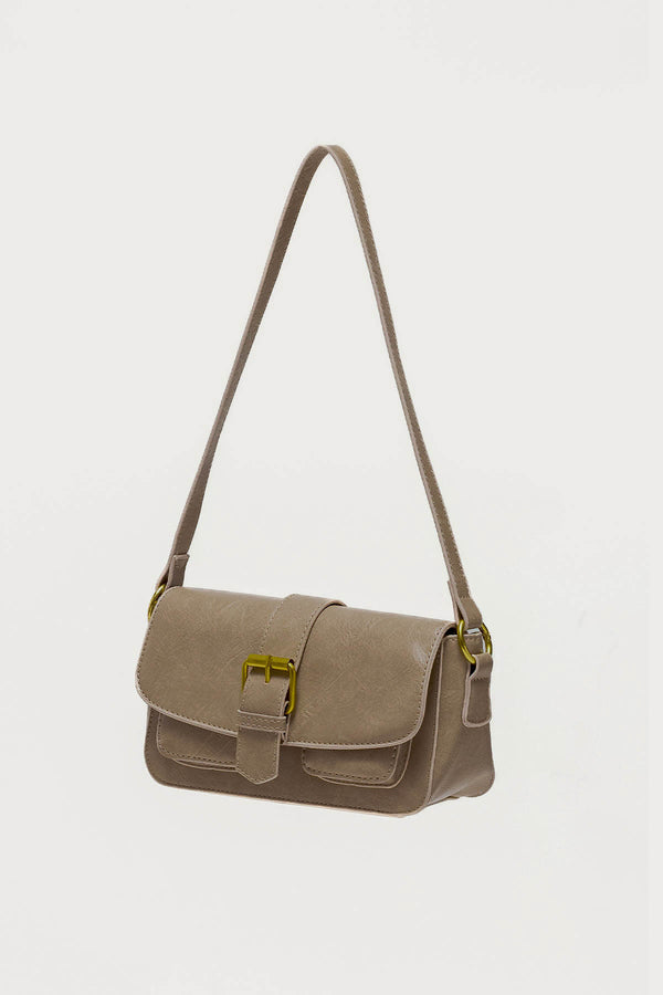 Faux Leather Buckle Bag view 2