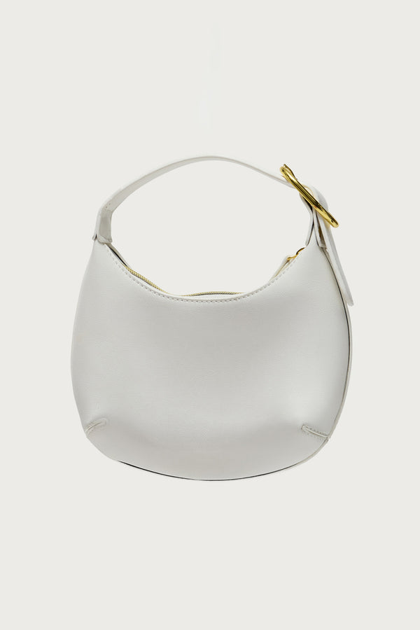 Buckle Strap Faux Leather Bag view 2