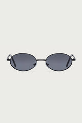 Naomie Oval Metal Sunglasses