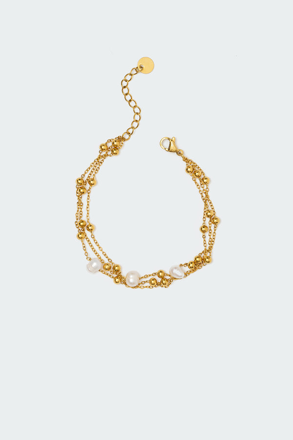 Pearly Layered Bracelet view 2