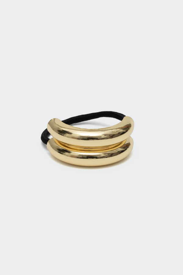 Sleek Double Cuff Hair Tie view 2