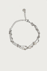 Pearly Layered Bracelet