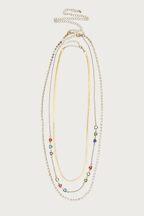 Assorted Gemstone Belly Chain view 2