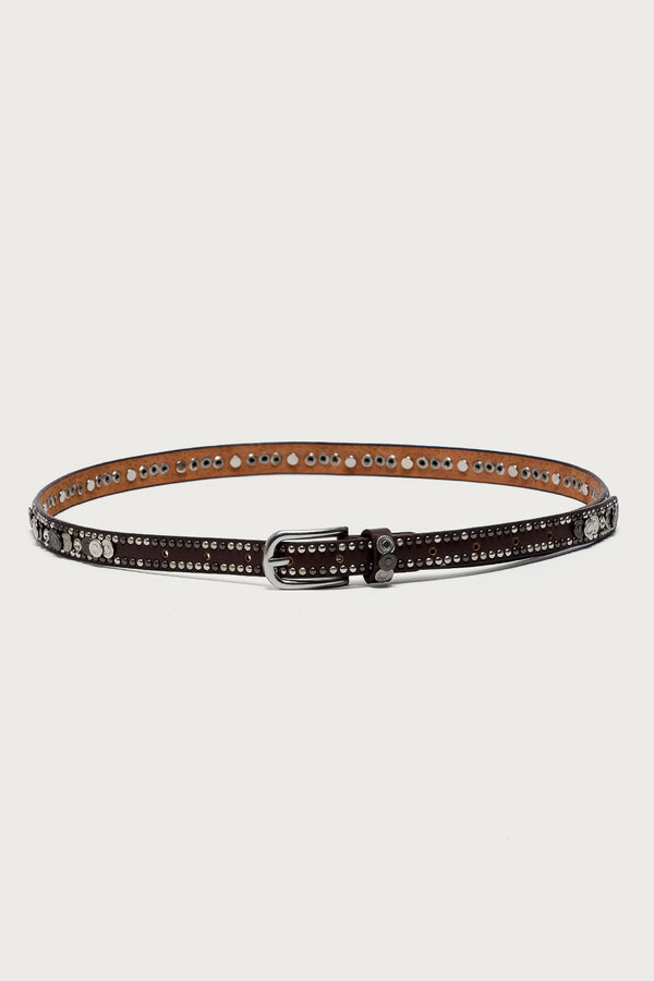 Get Studded Faux Leather Belt view 2