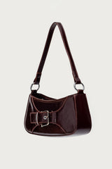 Buckle Up Faux Leather Bag