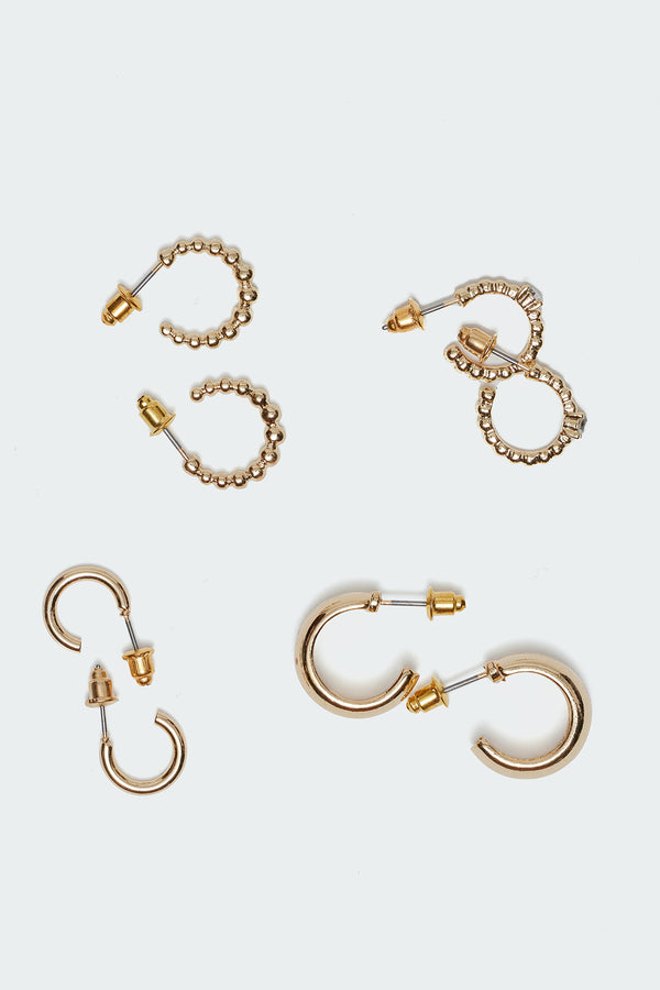 Bby Bling Mini Hoop Earring Pack view 1