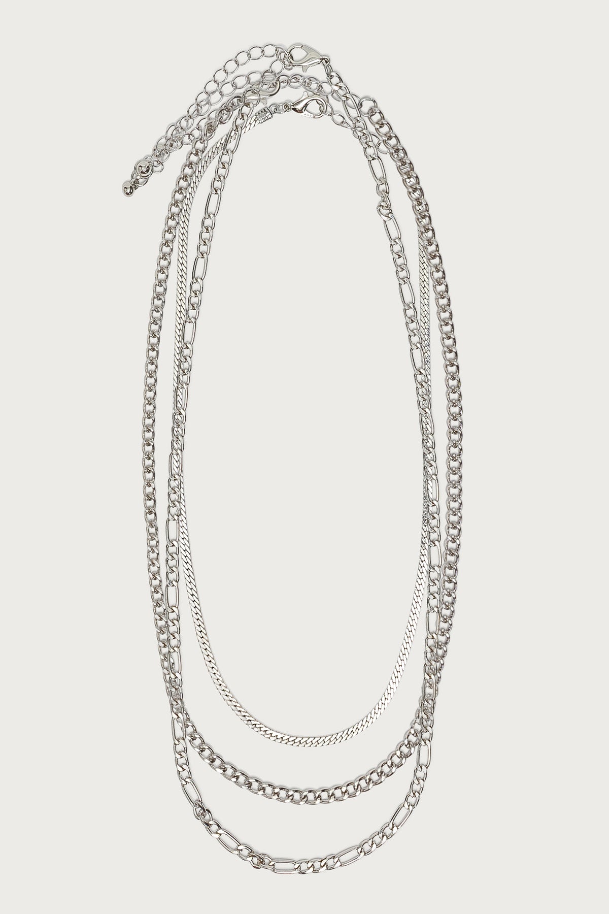 Chain Link Necklace Set
