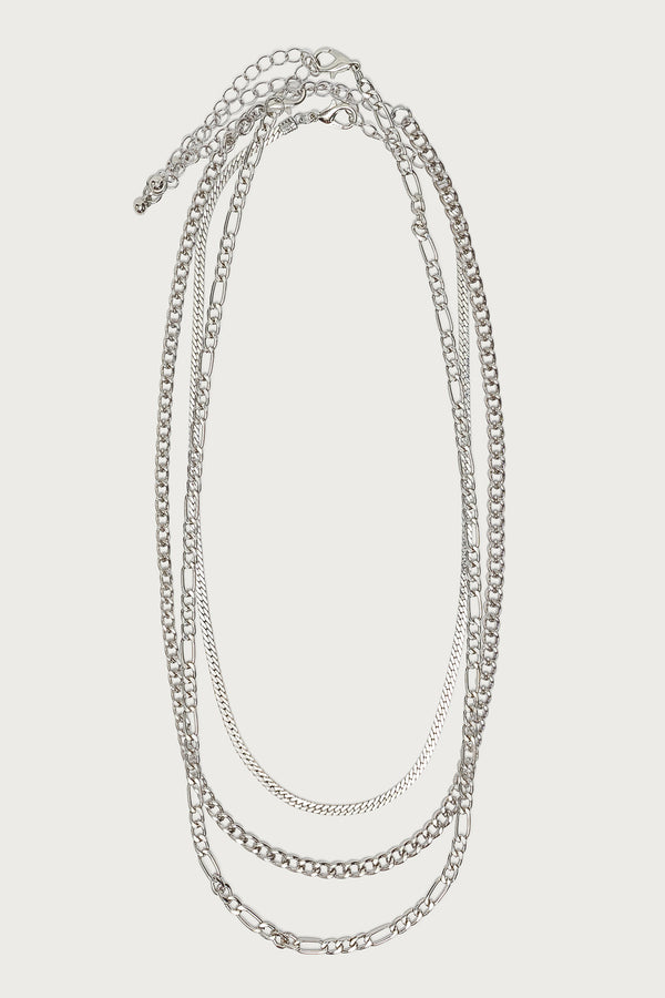 Chain Link Necklace Set view 2
