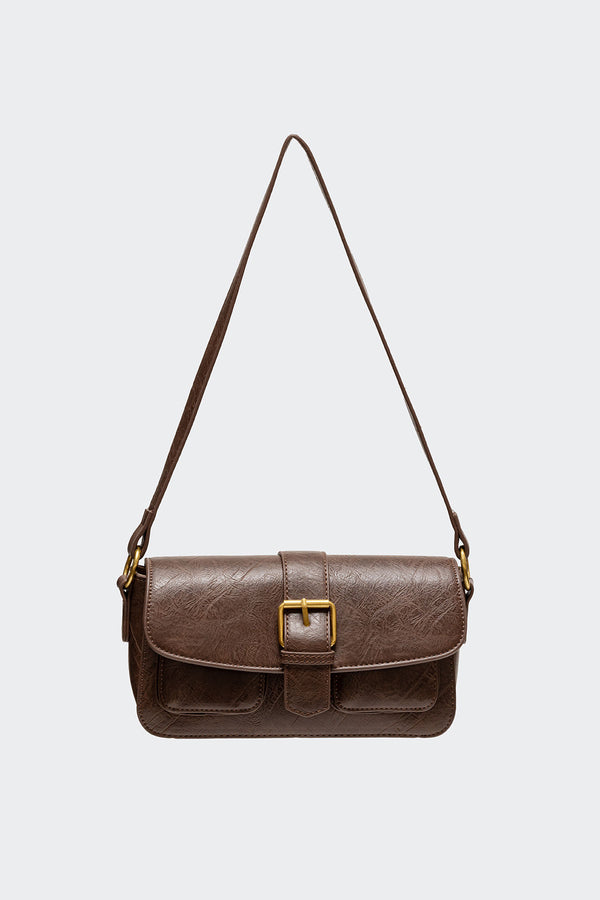 Faux Leather Buckle Bag view 2