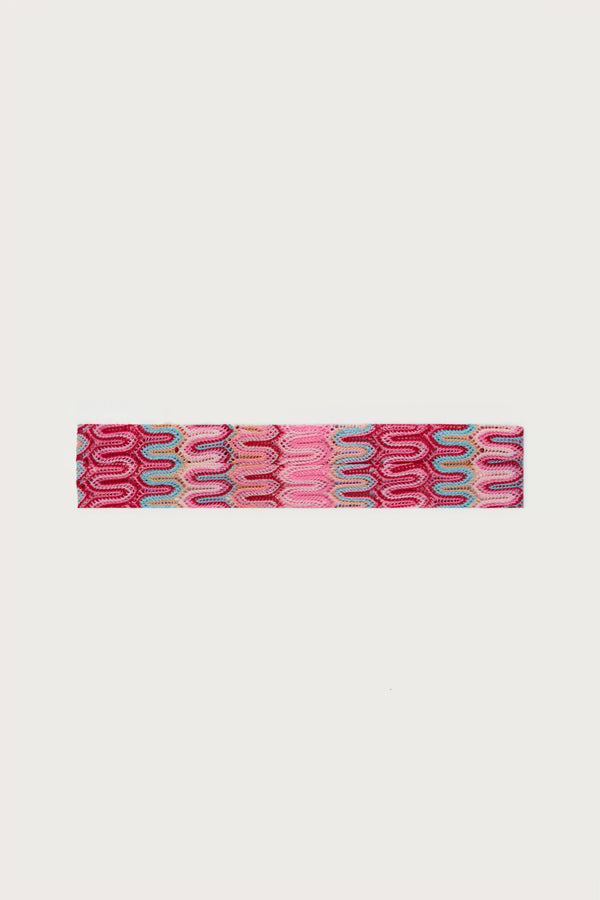 Daydreamer Zigzag Crochet Headband view 2