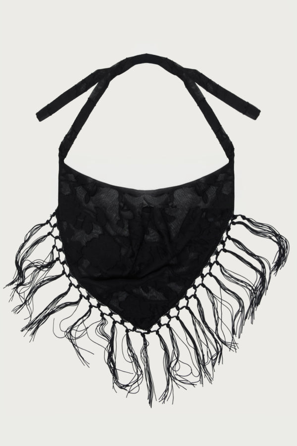 Floral Fringed Waist Scarf view 2