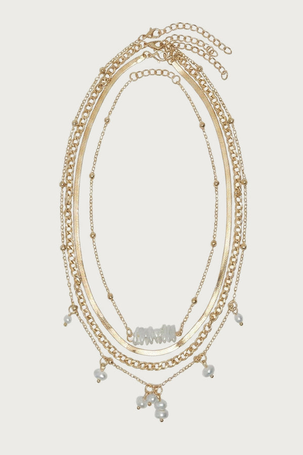 Pearly Chain Necklace Pack view 2
