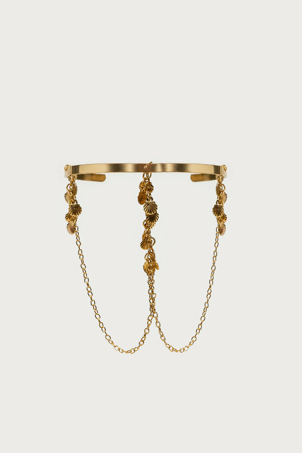 Island Drop Chain Arm Cuff view 2