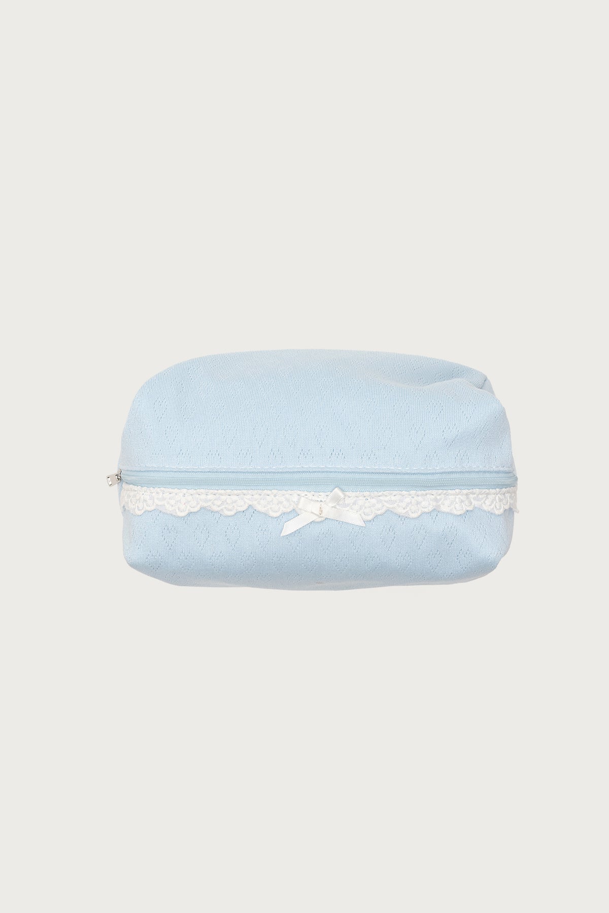 Pointelle Makeup Pouch Bag