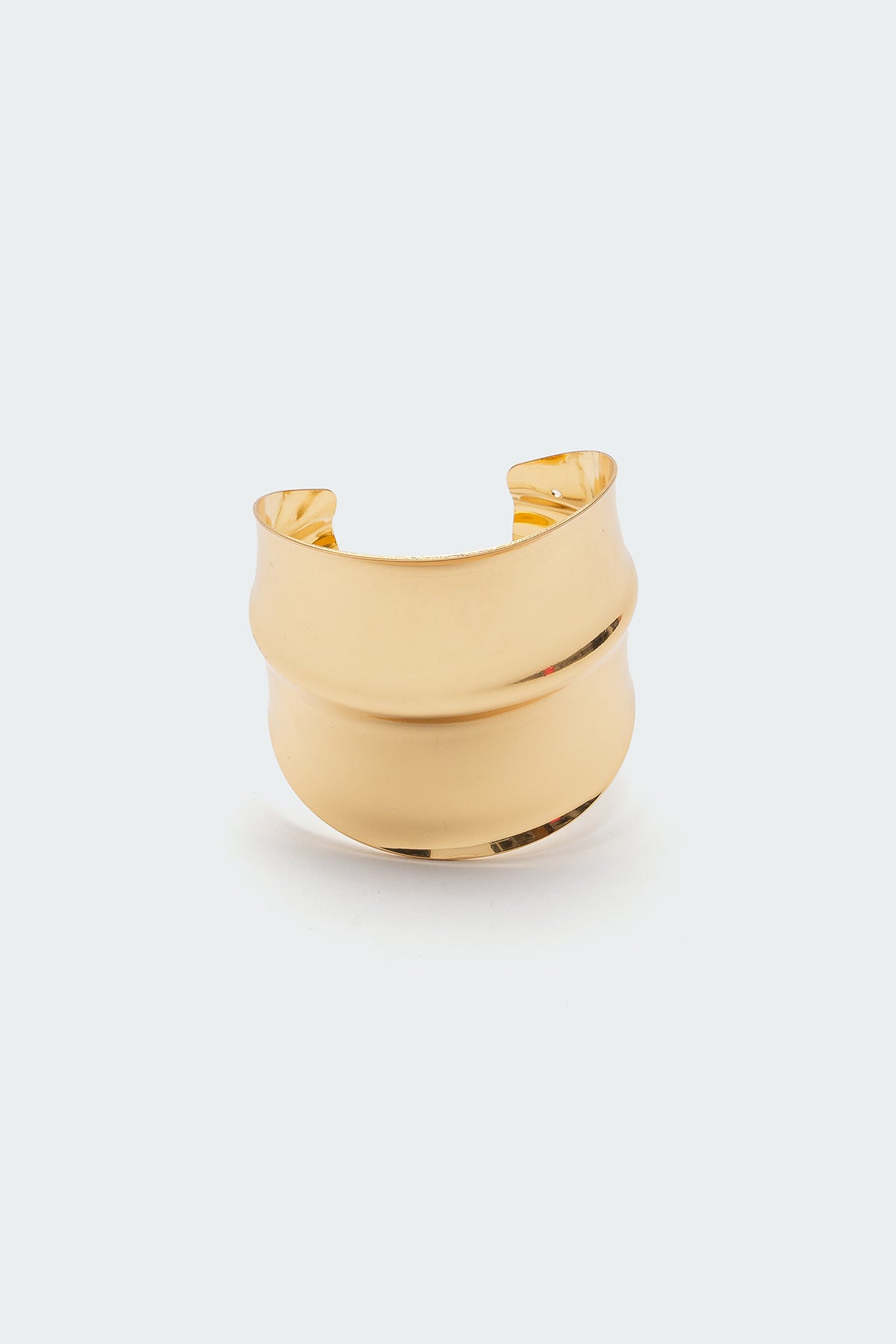Statement Metal Cuff Bracelet