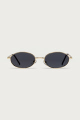 Naomie Oval Metal Sunglasses