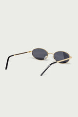 Naomie Oval Metal Sunglasses