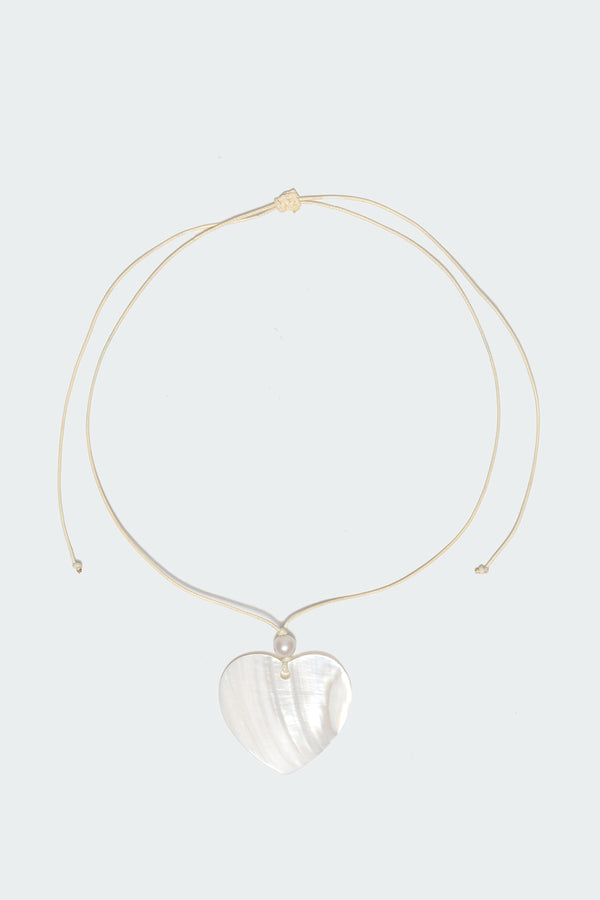 Heart Cord Necklace view 1