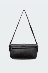 Faux Leather Buckle Bag