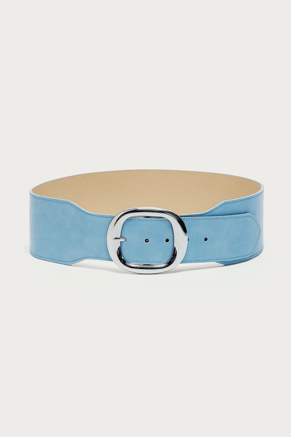 Chunky Faux Leather Belt view 2