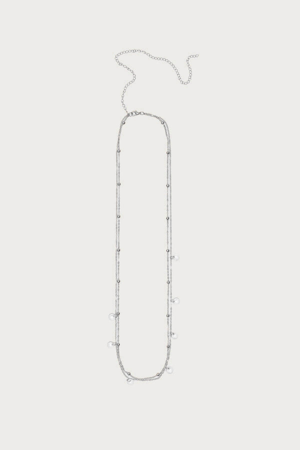 Gem & Bead Double Belly Chain view 2