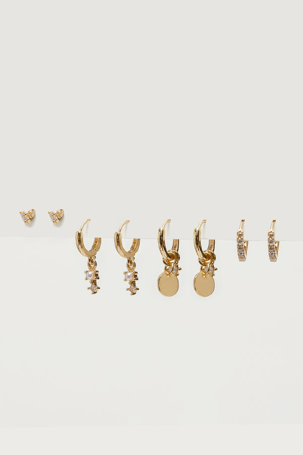 Assorted Stud & Hoop Earrings Pack view 2