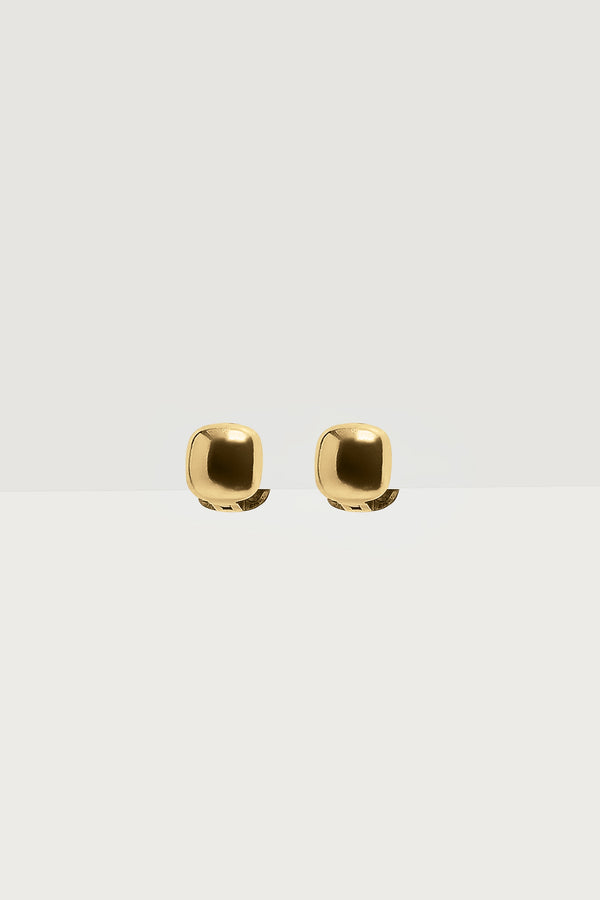 Square Huggy Hoop Earrings view 2