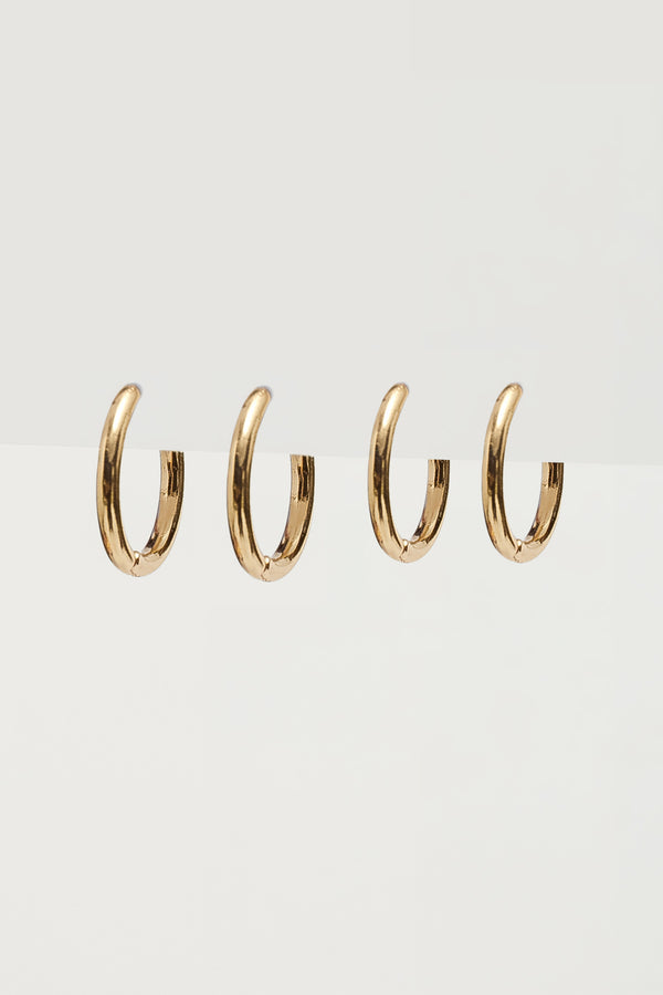 Huggy Hoop Earring Pack view 2