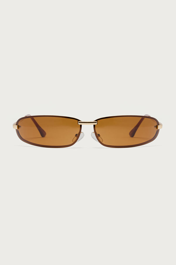 Golden Era Oval Sunglasses view 2