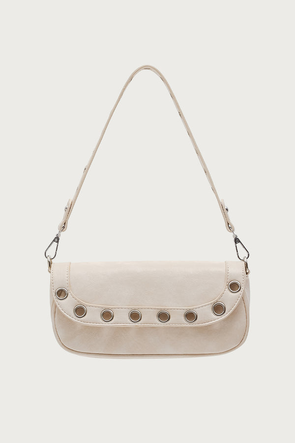 Grommet Faux Leather Bag view 2