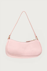 Zinnia Faux Leather Buckle Bag