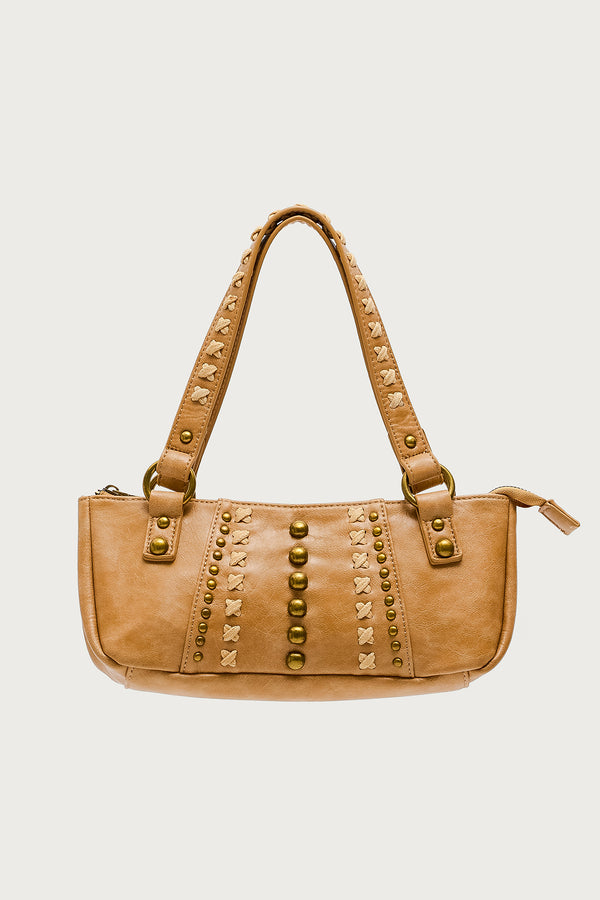 Stud & Stitch Faux Leather Bag view 2